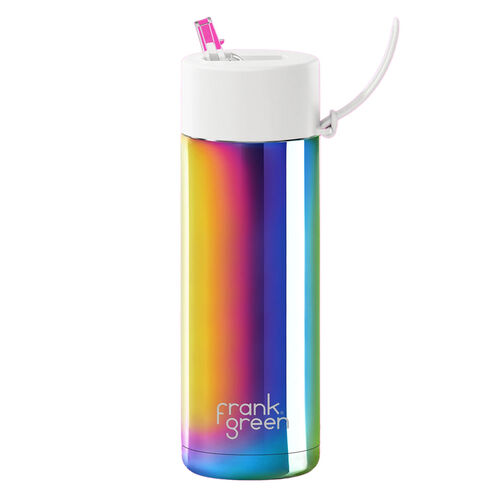 frank green 20oz Ceramic Reusable Bottle with Cloud Straw Lid